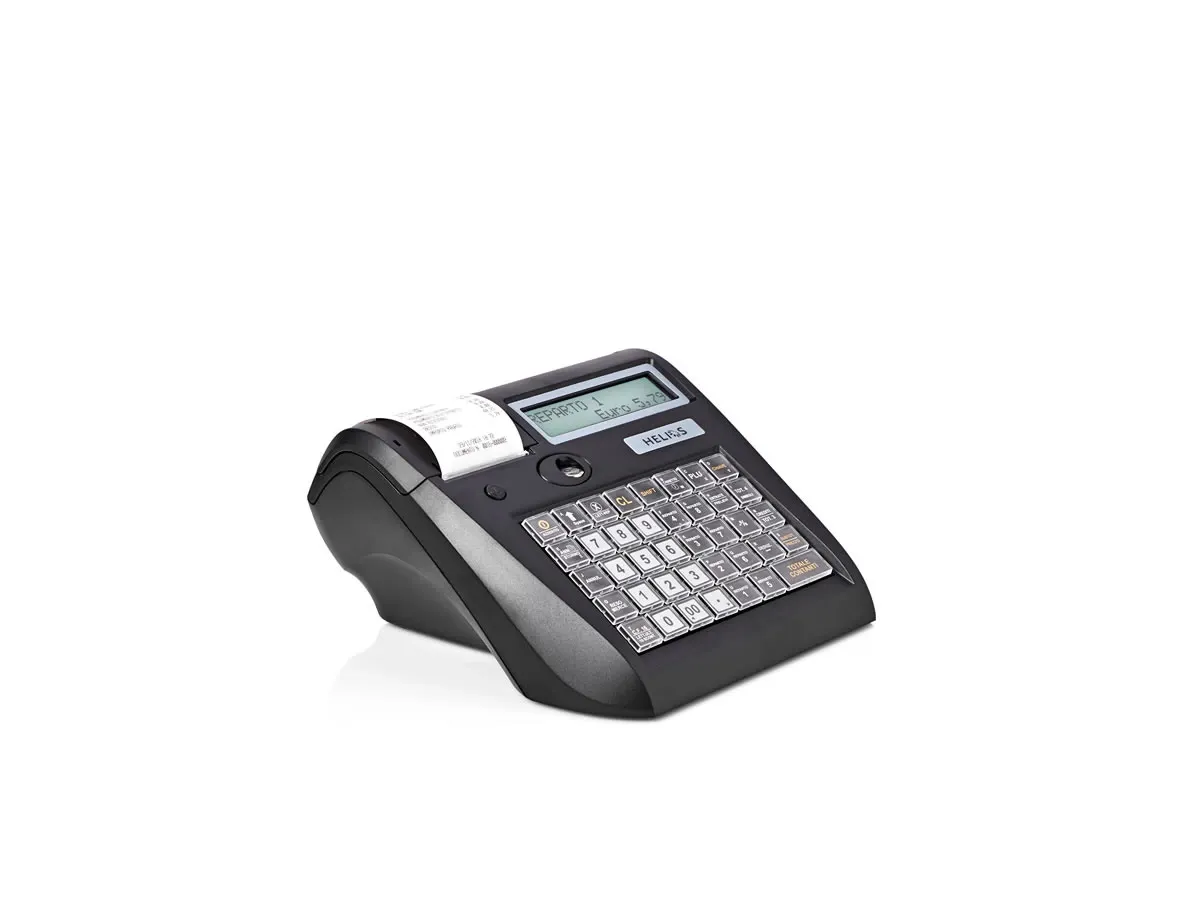 Helios PLUS RT Axon Micrelec — Schermo LCD retroilluminato operatore e cliente