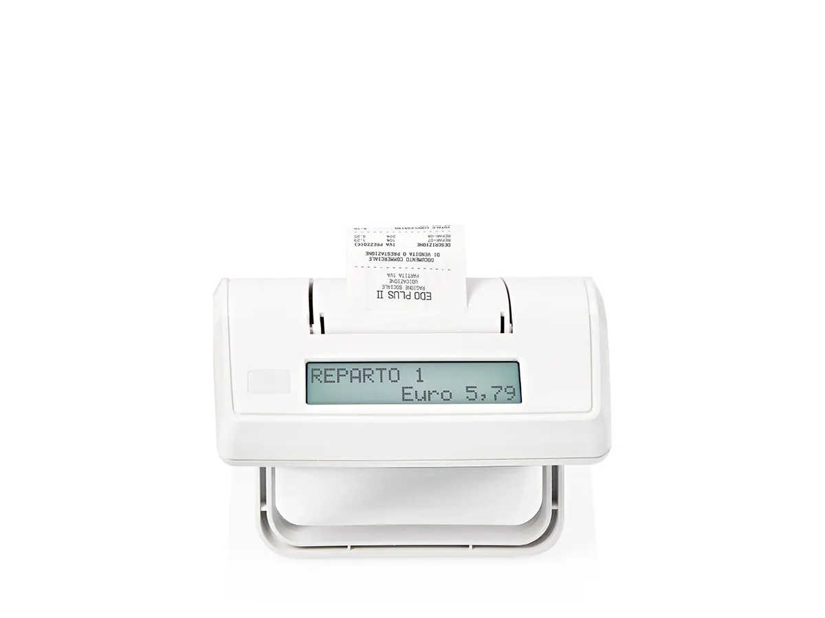 Edo II Plus RT Axon Micrelec — Doppio schermo LCD integrato 2x16 caratteri ad alta luminosità