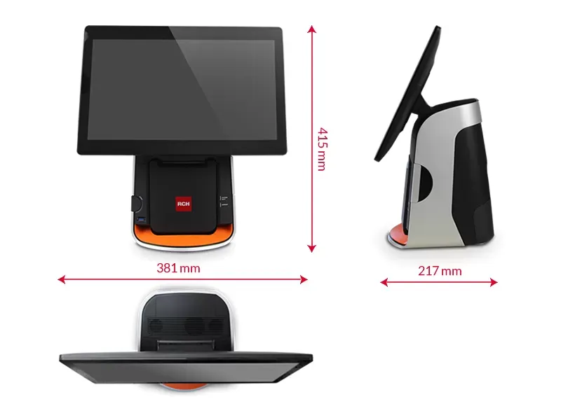RCH DVA50P — Vista laterale
