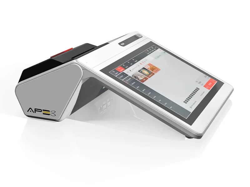 RCH Ape 3 — Vista frontale doppio display